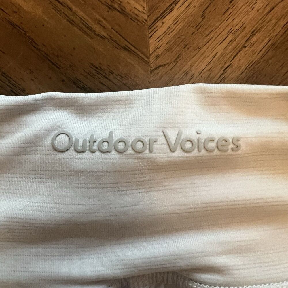 Outdoor Voices Light Blue/white Skort, Size Large